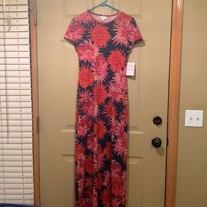 Lularoe Maria maxi dress.